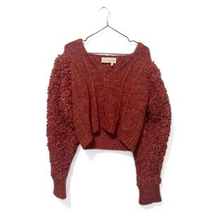 Remain Birger Christensen Pink Denise Alpaca Knit Cropped Cardigan Size 4